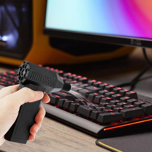 منفاخ جت صغير، 130000 دورة في الدقيقة، منفاخ هواء جاف فائق النفاثة لاسلكي، سرعة قابلة للتعديل، منفاخ هواء بمروحة نفاثة صغيرة مع 3 تصميمات خفيفة، مروحة قوية محمولة باليد للتنظيف، في الهواء الطلق in Kuwait