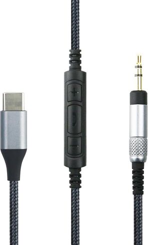 NewFantasia USB C Audio Cable Compatible with Bose 700, QC25 QC35II QC35 QC45, Headphone, Remote Volume Mic Compatible with Samsung Galaxy Compatible with Oneplus Android Phone in Saudi Arabia
