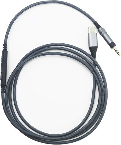 NewFantasia USB C Audio Cable Compatible with Bose 700, QC25 QC35II QC35 QC45, Headphone, Remote Volume Mic Compatible with Samsung Galaxy Compatible with Oneplus Android Phone in Saudi Arabia
