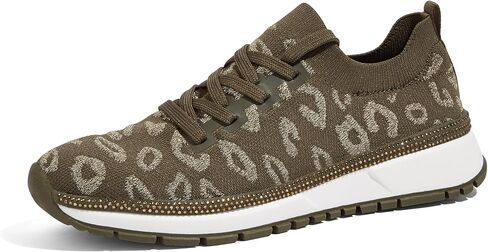 LUCKY STEP Women 's Mesh Slip on Sneaker Elastic Sock Knit Comfortable Breathable Lightweight Fashion Casual Walking Shoes in Saudi Arabia