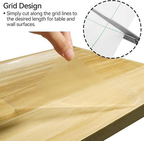 ورق لاصق شفاف للتغليف ذاتي اللصق مقاس 12 بوصة × 19.7 قدمًا، أوراق تغليف ذاتية اللصق، لفات ذاتية اللصق متعددة الأغراض للحرف اليدوية ذات غلاف ورقي يغطي المستندات in Kuwait