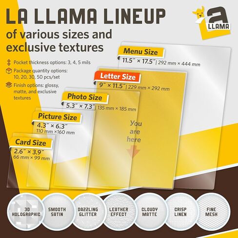 أوراق تغليف ورق لاصقة شفافة غير لامعة ذاتية اللصق مقاس 8.5 × 11، لمسة نهائية ناعمة من الساتان لا تحتاج إلى آلة، أوراق تغليف ذاتية الغلق، بسمك 4 مل، 10 عبوات in Kuwait