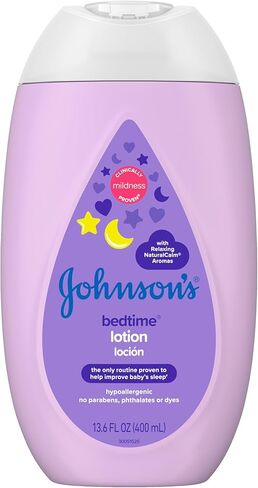 لوشن جونسون المرطب قبل النوم بزيت جوز الهند والروائح الطبيعية الهادئة للمساعدة على استرخاء الطفل، لا يسبب الحساسية وخالي من البارابين والفثالات والأصباغ، عناية خفيفة ببشرة الطفل، 13.6 أونصة سائلة. أوقية in Kuwait