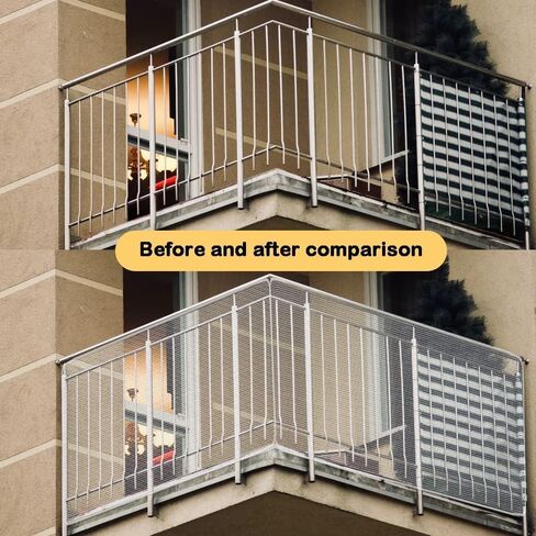 Balcony Safety Net for Kids Banister Guard-10ft x 3ft Child Safety Net, Balcony Mesh Screen for Pets, Dogs, Cats, Toys - Stair Railing Baby Proof (Black) in Saudi Arabia