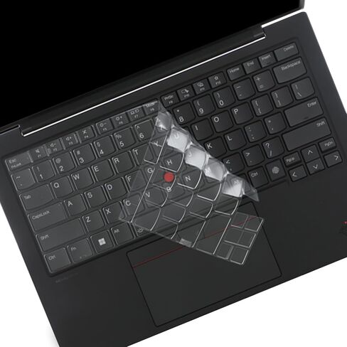 غطاء لوحة المفاتيح لعام 2024 الجديد Lenovo ThinkPad X1 Carbon Gen 12 & Lenovo ThinkPad X1 Gen 9 14 بوصة ملحقات الكمبيوتر المحمول رفيعة للغاية من مادة TPU غطاء حماية للوحة المفاتيح (لا يناسب X1 Carbon Gen 11/Gen 10/Gen 9) in Saudi Arabia