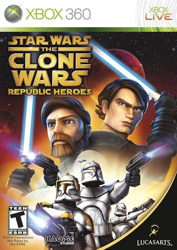 Star Wars the Clone Wars: Republic Heroes - Xbox 360 (Renewed) in Saudi Arabia