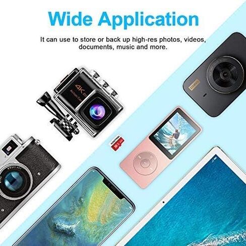 KOOTION 32GB Micro SD Card 5 Pack, Class 10 MicroSDHC Flash Memory Card with Adapter UHS-I, Full HD, C10 TF Card for Smartphone in Saudi Arabia