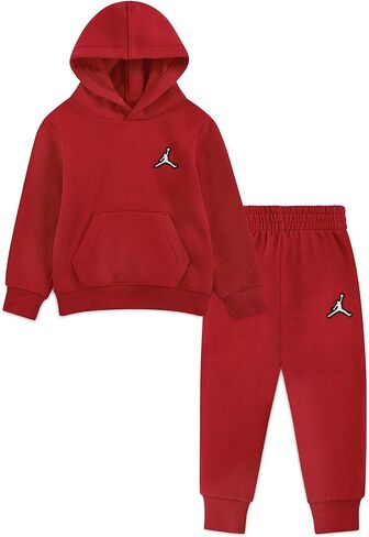 Jordan Baby Boy's Essential Pullover Set (Toddler) Gym Red 2T Toddler in Saudi Arabia