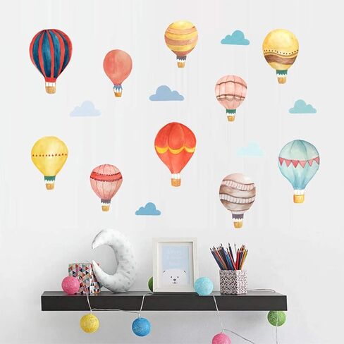Bamsod Rainbow Kids Wall Stickers with Could and Sun Wall Decals Peel and Stick Removable Wall Stickers for Kids Nursery Bedroom Living Room 11.8'' x 27 '' in Saudi Arabia