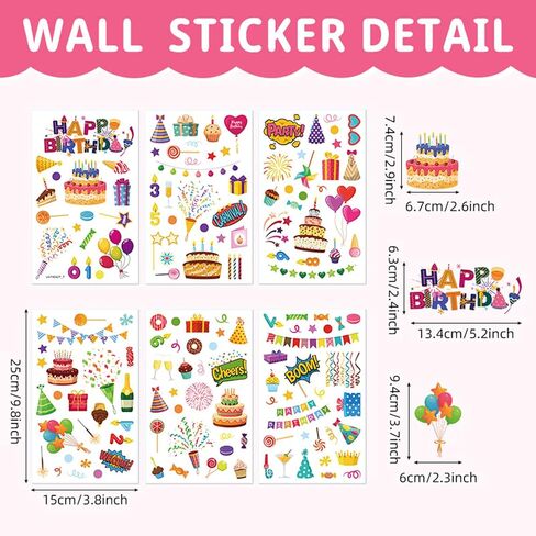Bamsod Rainbow Kids Wall Stickers with Could and Sun Wall Decals Peel and Stick Removable Wall Stickers for Kids Nursery Bedroom Living Room 11.8'' x 27 '' in Saudi Arabia