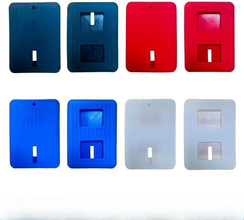 2 Pack Soft Silicone Protective Case Cover Sleeve Compatible with Toshiba Canvio Basics A5 1TB 2TB Portable External Hard Drive HDD, Shockproof dropproof Scratch Resistant Skin (Black+red) in Saudi Arabia