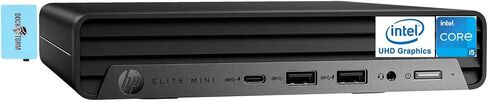 HP Elite Mini 800 G9 Business Desktop Computer (12th Gen 6-Core Intel i5-12500T, 32GB DDR5, 1TB PCIe SSD, Intel UHD 770, Keyboard & Mouse, Win11P) w/DKZ Hub USB Port Expander in Saudi Arabia