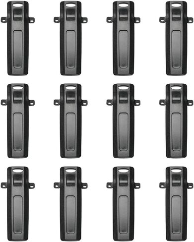 Belt Clip Compatible with Baofeng UV82 UV-82L UV-8D Walkie Talkie Two Way Radio 12Pack in Kuwait