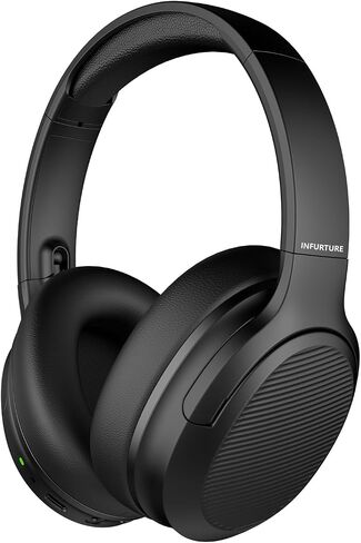 INFURTURE Q3 Active Noise Cancelling Headphones, Wireless Over Ear Bluetooth Headphones, Deep Bass Headset, Ambient Sound Mode,Low Latency, Memory Foam Ear Cups,60H Playtime in Saudi Arabia