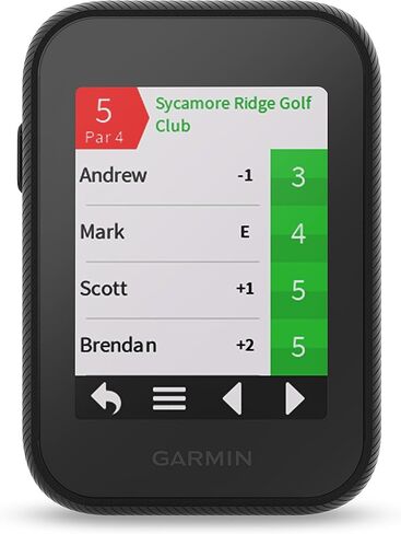 Garmin Approach G12 Golfing Handheld | Preloaded with 42k CourseView Maps | Scorekeeping Functionality | Uploads Scores to Garmin Golf App | Sunlight Readable Display with Signature Cloth Bundle in Saudi Arabia