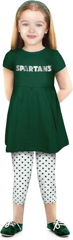 Infant Girl Short Sleeve Tunic and Capris Set in Saudi Arabia