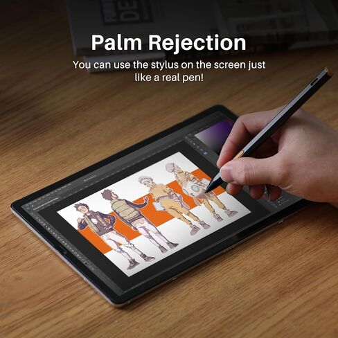 قلم HUION HS200 ذو سعة نشطة لجهاز Kamvas Slate 10، متوافق مع Chromebook in Kuwait