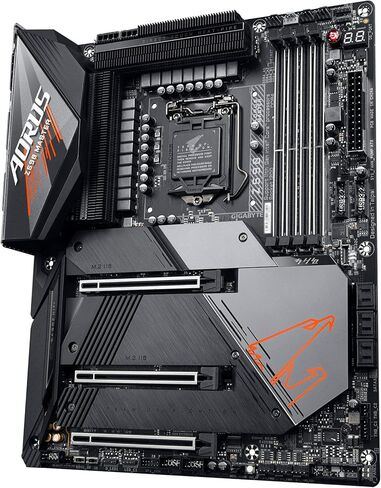 GIGABYTE Z590 AORUS Master (LGA 1200/Intel Z590/ATX/Triple M.2/PCIe 4.0/USB 3.2 Gen2X2 Type-C/Intel WiFi 6E/AQUANTIA 10GbE LAN/Gaming Motherboard) in Saudi Arabia