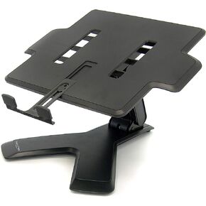 Ergotron – Neo-Flex Elevated Laptop Stand for Desk, 6 Inch Adjustable Height – for Laptops up to 21 Inches – Black