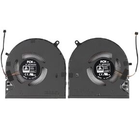 New CPU+GPU Cooling Fan Replacement for Razer Blade 15" Advanced 2021 RZ09-0409 RZ09-0409BE RZ09-0409CE RZ09-0409AE, 2022 RZ09-0421 Series Laptop Fan, DFS5K12304363E FPG1 DFS5K22115572J FPG2 5V 0.5A