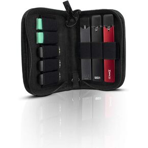 Carrying Case Fits Pods & USB Charger,Travel Storage case for Your Pocket or Bag(Case Only) (black01) (Black)