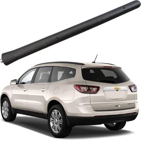 6 3/4 Inch Rubber Antenna for Chevrolet Traverse (2009-2015), Chevy Traverse Antenna - Car Wash Proof, Internal Copper Coil Antenna Mast Replacement