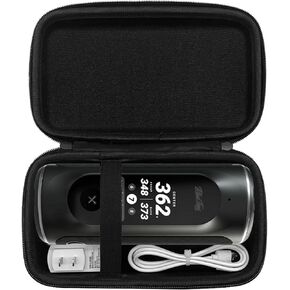 Carrying Case Compatible with Blue Tees Golf Player+ GPS Speaker with Touch Screen Display, Golf GPS Speaker Case with Built-in Space for Charging Cables(Case only)