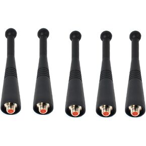 HYS 800MHz (806-941MHz) Stubby Antenna for Motorola 8505241U06 XTS2500 XTS3000 XTS3500 HT1000 MTX838 MTX960 MTS2000 Ham Radio (Pack of 5)