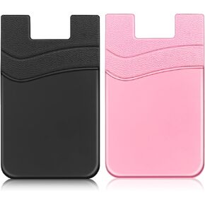 حامل بطاقة هاتف SS لظهر الهاتف، عصا جيب من السيليكون على بطاقة الائتمان لبطاقة الهوية لجميع الهواتف الذكية in Kuwait