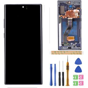 Amoled LCD Digitizer Screen Touch Assembly Replacement LCD Display for Samsung Galaxy note10 Plus 5g n975 n975U n975W SM-n975F SM-n975/DS SM-n971F/DS by BITANR（Black） (Black)