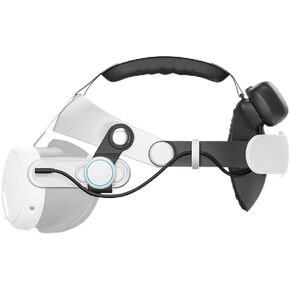 Halo Battery Head Strap Accessories Knob Adjustment,10000 mAh Hot-Swappable Battery Compatible with Oculus Meta Quest 3