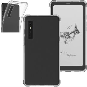 Clear Case for 6.13" Boox Palma Mobile ePaper/Boox Kant/Boox Kant 2 - Premium Slim Silicone Cover with Thicken Corners Ultrathin and Transparent (clear)