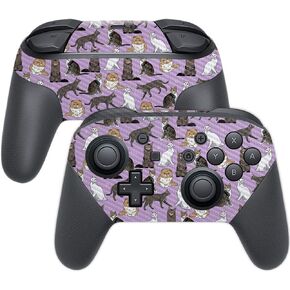 MightySkins Carbon Fiber Skin for Nintendo Switch Pro Controller - Turtle Cool | Protective, Durable Textured Carbon Fiber Finish | Easy to Apply, Remove, and Change Styles | Made in The USA