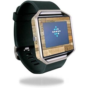 MightySkins Skin Compatible with Fitbit Blaze Cover Skins Sticker Watch Reclaimed Wood