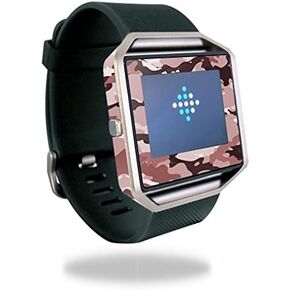 MightySkins Skin Compatible with Fitbit Blaze Cover Skins Sticker Watch Brown Camo