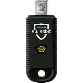iShield Key Pro Security Key, Hardware Authenticator, USB and NFC Connection, FIDO2 Certified, U2F, HOTP, TOTP, PIV, 2FA, Black, (1pc) (iShield Key Pro USB-C/NFC)