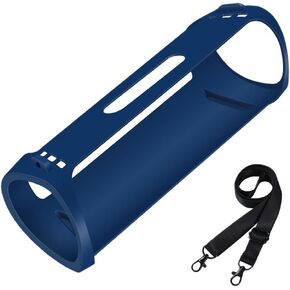 Flexible Carrying Case Protect Pouch Sleeve Protector Cover Travelling Case for Sony SRS-XB43 Extra BASS Wireless Portable Speaker (Blue)