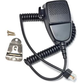 TWAYRDIO M3596 Mobile Radio Microphone Replacement Handheld MIC for Motorola CM200 CM300 GM300 SM50 SM120 M208 M216 HMN3596 HMN3413 HMN3008