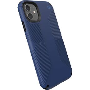Speck iPhone 11 Case - Drop Protection, Shock-Absorbent Fits iPhone XR Case & iPhone 11 - Heavy Duty, Extra Grip Slim Design with Added Grip & Soft Touch Coating - Black iPhone 11 Case - Presidio2