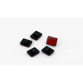 PITTASOFT 5 قطع 5 × مشابك كابلات لاصقة BLACKVUE كابلات فيديو/طاقة محورية