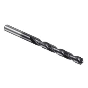 Twist Drill Bit - [15/32"] M35 High-Speed Steel Cobalt Round Shank Jobber Bit Set Silver Tone for Metal Wood Plastic Steel Use, 98mm / 3.86" Blade Length