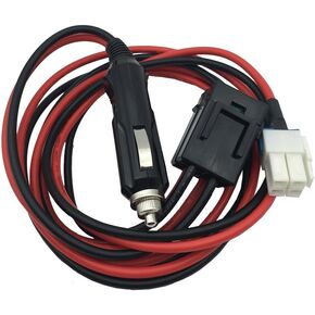DONG 1.5M 4 دبابيس قصيرة موجة شاحن سيارة السجائر ضوء التيار الكهربائي الحبل كابل لYaesu FT-450 FT-991 كينوود TS-480 ICOM IC-7100 IC-7600 NO COPPE راديو ثنائي الاتجاه in Kuwait