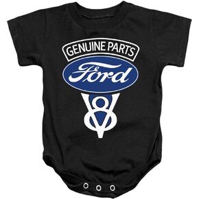Trevco Ford V8 Genuine Parts Unisex Infant Snap Suit for Baby Boys and Girls