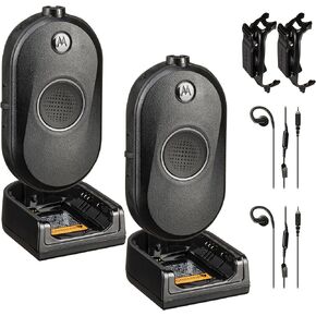 موتورولا CLP1080e راديو أعمال ذو 8 قنوات ثنائي الاتجاه UHF (CLP1080E) (عبوتان)