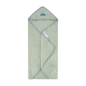 Cudlie Peyton and Scout Premium Hooded Baby Bath Towel with Embroidery, Ultra-Soft Cotton Bath Towel with Hood for Toddlers, Bathrobe Blanket for Children