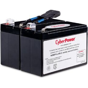 CyberPower RB1290X2B UPS Replacement Battery Cartridge, 12V/9Ah, black