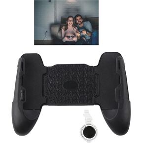 Mobile Game Controller Mobile Phone Gaming Grip with Suction Cup Joystick Phone Controller Max Stretched Up to 18cm Fit for 4.5 to 6.5 Inch Smartphones