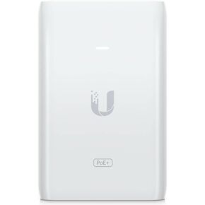 حاقن U-POE-AT POE، 802.3AT، 30 وات من طاقة PoE+، متوافق مع U6 AP U6-LR، U6-LITE، U6-PRO، U6-Enterprise، Camera DSLR، وأجهزة PoE+ الأخرى (1) in Kuwait