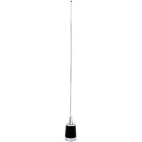 UAYESOK Dual Band NMO Mount Antenna 20-Inch, 2M 70cm Stainless Steel Mobile Radio Antenna - 136-174MHZ/400-470MHZ