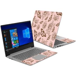 MightySkins Skin Compatible With Lenovo Ideapad 330S 14" (2018) - Butterfly Garden | Protective, Durable, and Unique Vinyl Decal wrap cover | Easy To Apply, Remove, and Change Styles | Made in the USA